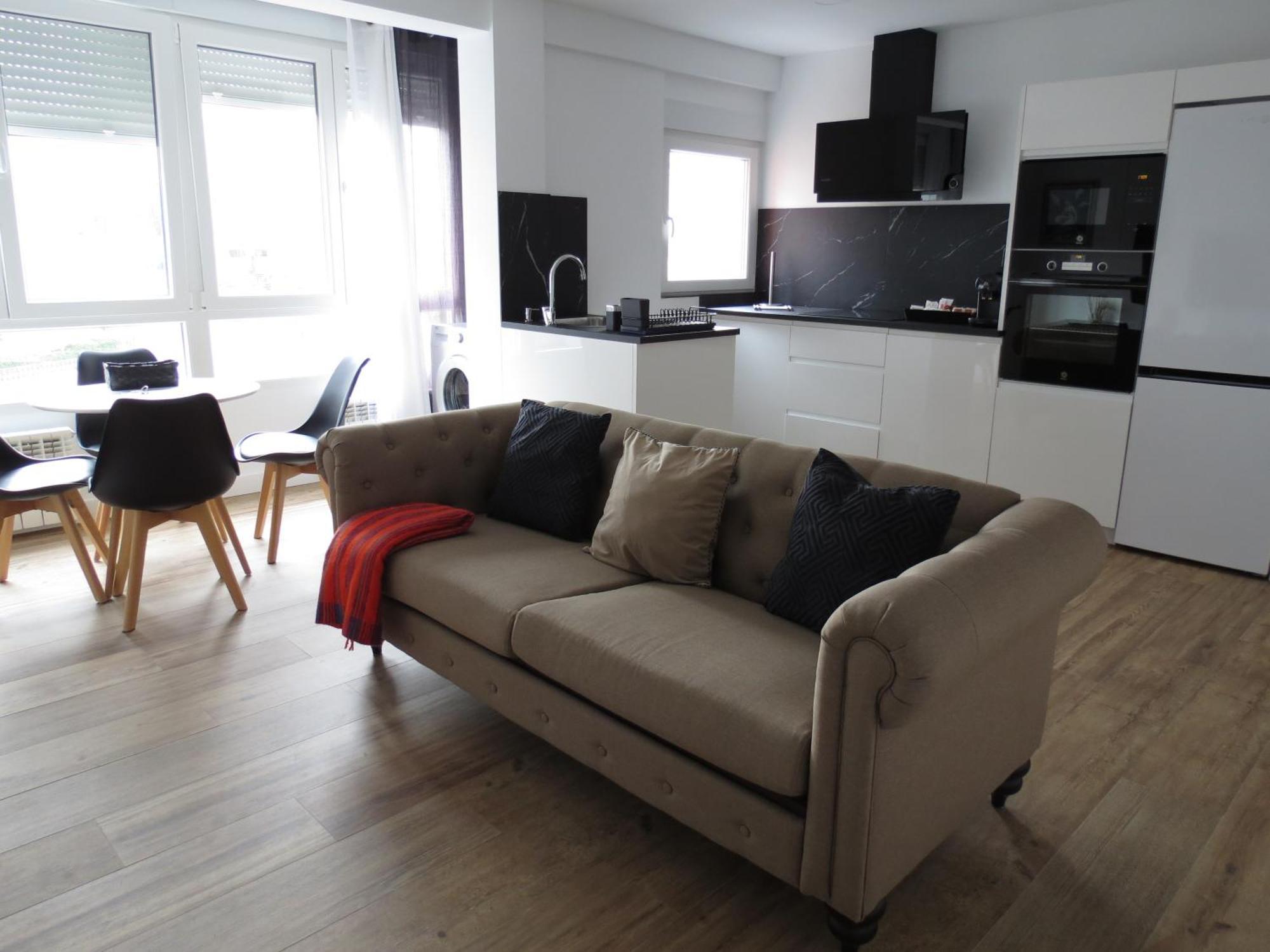 Apartamento Aires Del Norte, Con Ascensor Y Wifi Gratis ซานตานเดร์ ภายนอก รูปภาพ