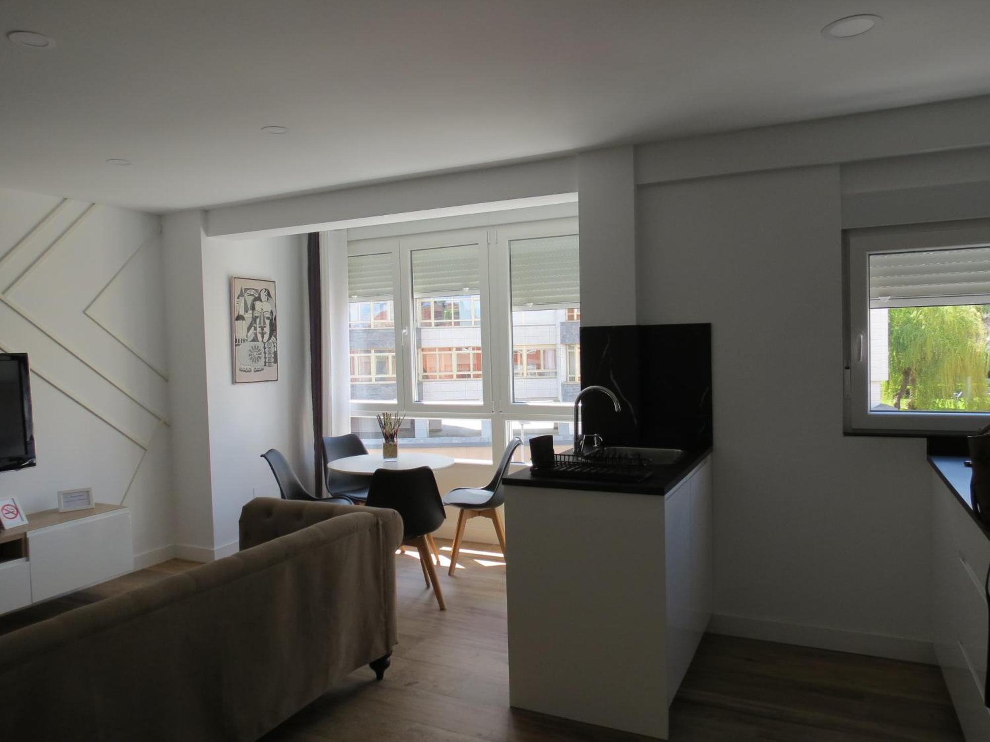 Apartamento Aires Del Norte, Con Ascensor Y Wifi Gratis ซานตานเดร์ ภายนอก รูปภาพ